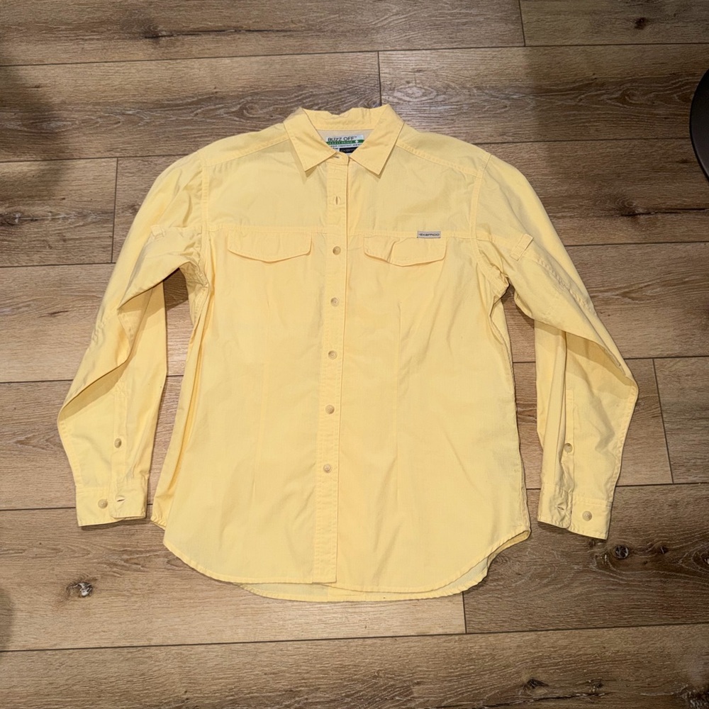 Exofficio Buzz Off Shirt Women’s Medium Insect Repeellent Fishing‎